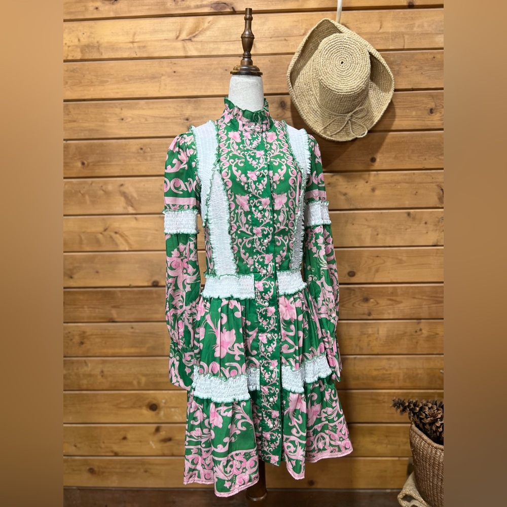 Beulah Style Prairie Boho Dress Size Small NWT